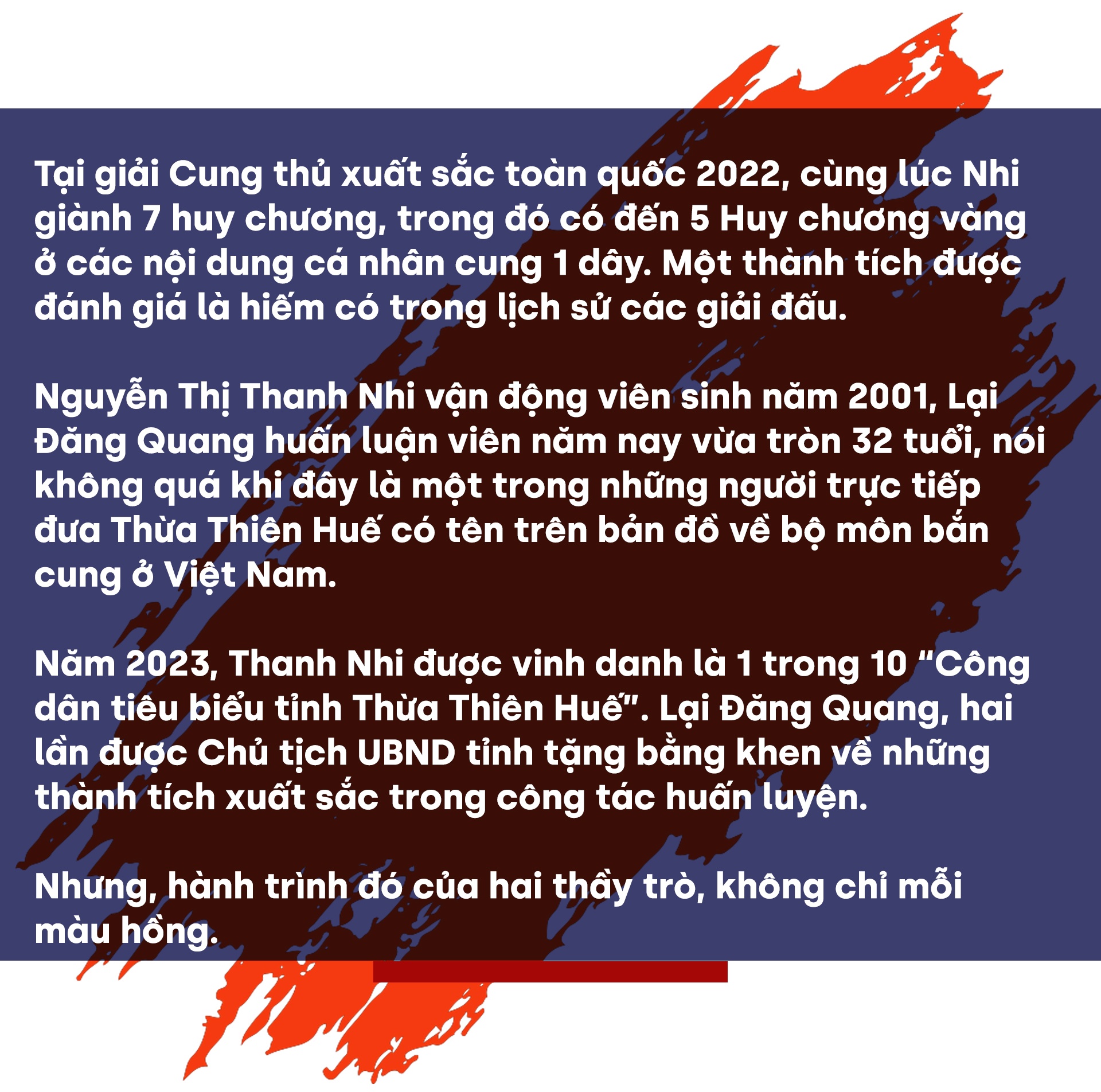 Hai “kẻ liều” bước chân vào bộ môn bắn cung
