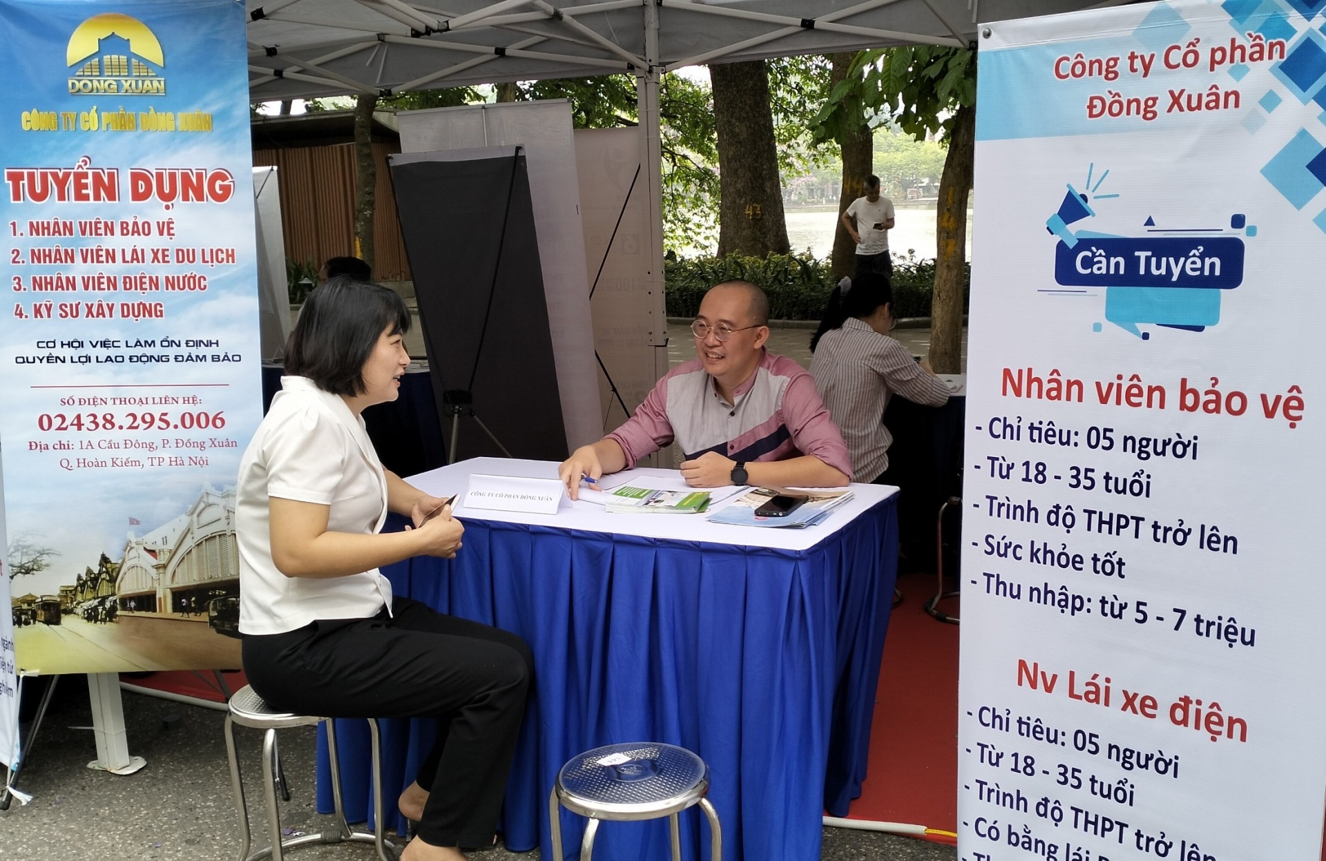 Công ty CP Đồng Xuân tuyển dụng số lượng lớn nhân viên: bảo vệ, lái xe, bán hàng, kỹ sư