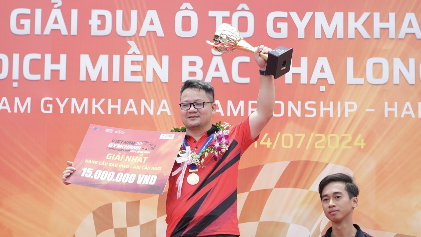 Tìm ra các nhà vô địch Giải đua Ô tô Gymkhana Vô địch Miền Bắc - Hạ Long 2024