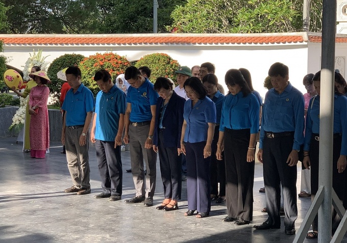 Công đoàn nỗ lực trong mọi công tác để không phụ lòng của các anh hùng liệt sĩ