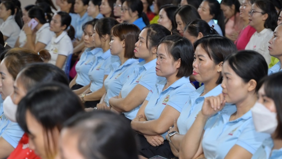 Công đoàn Prime quan tâm và chăm sóc lao động nữ