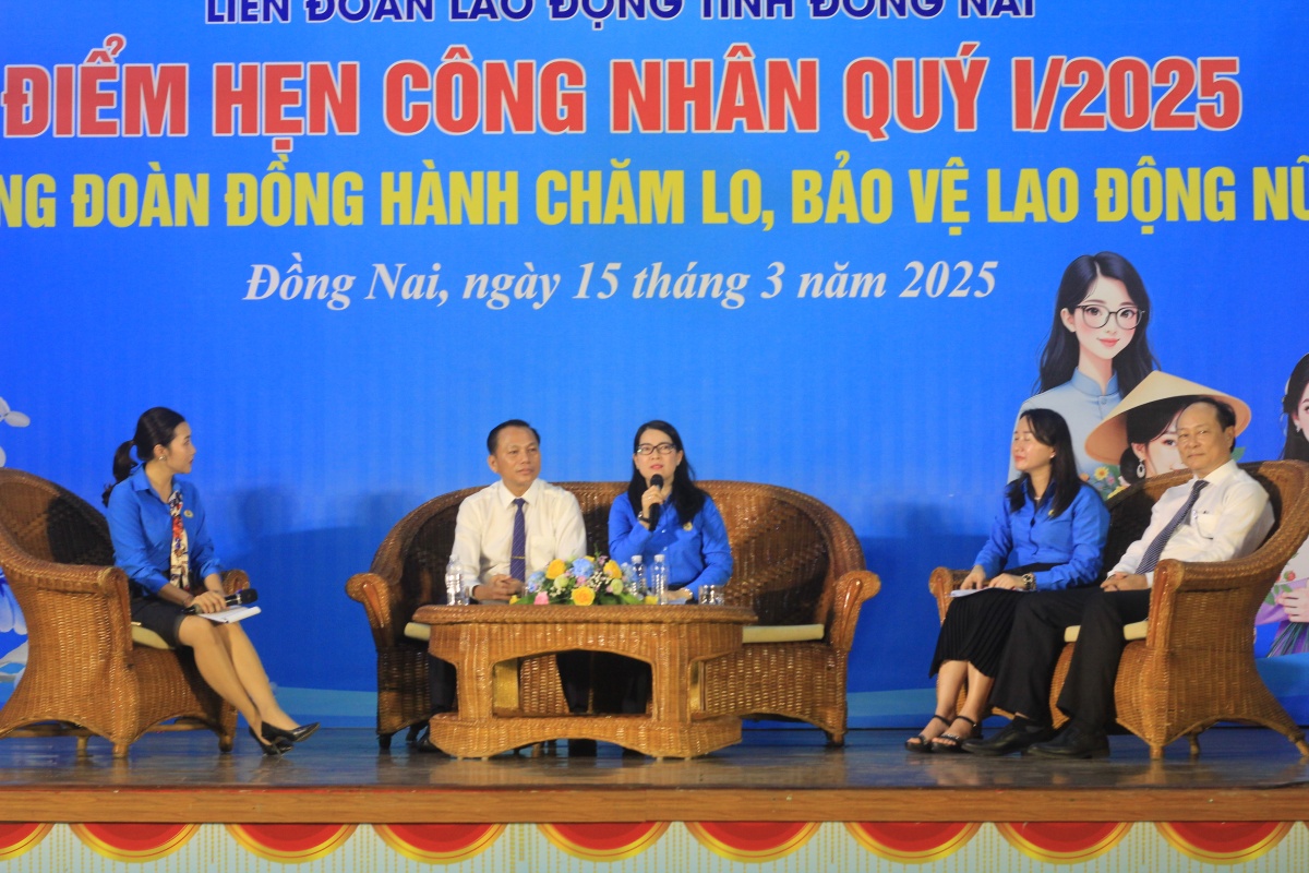 Công đoàn Đồng Nai: Đồng hành, chia sẻ, bảo về lao động nữ